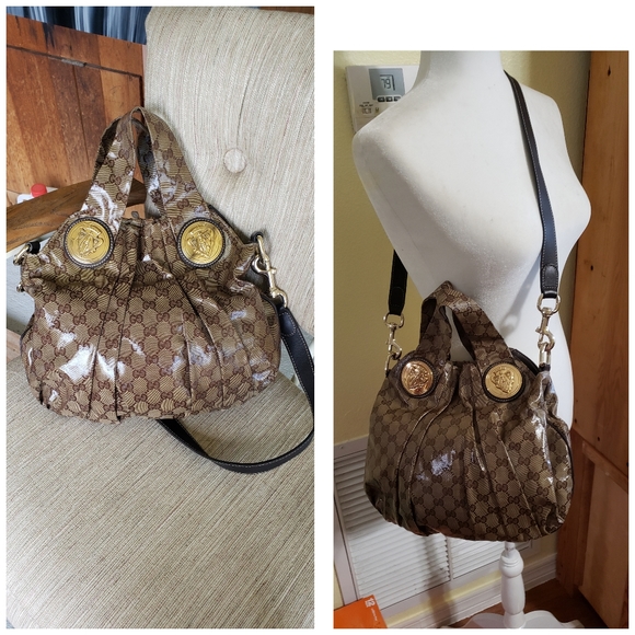 authentic gucci crystal two way bag - Picture 8 of 8